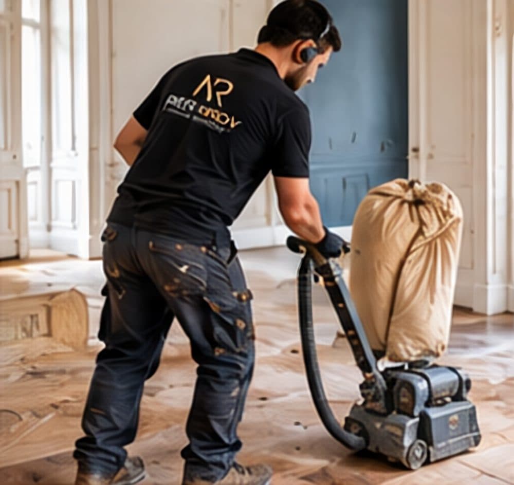Ponçage de parquet à Paris