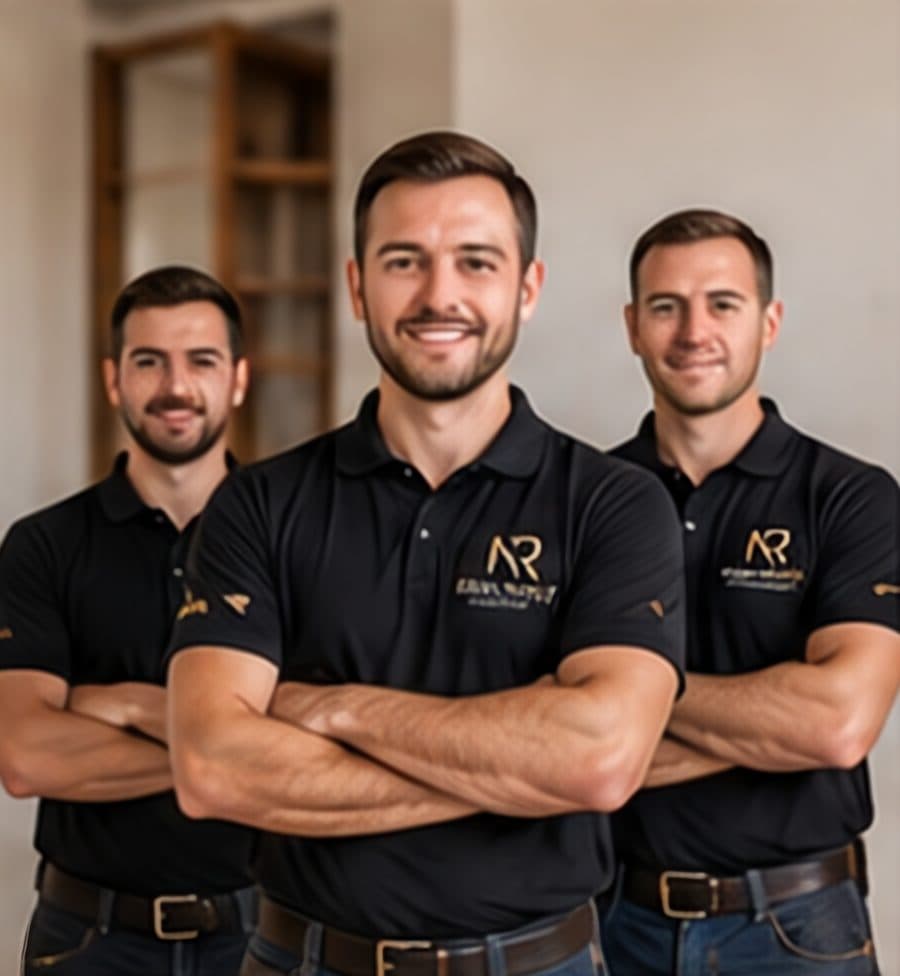 L’équipe de parqueteurs Rénov Parquet